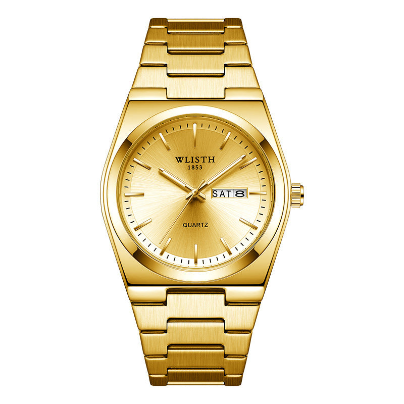 Ultra-thin Men's Quartz Watch – Luminous & Waterproof