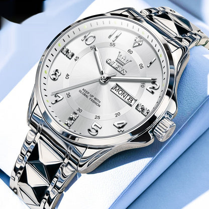 Couple's Quartz Watch – Minimalist Casual & Waterproof