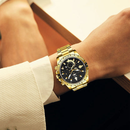 Elegant Men's Quartz Business Timepiece