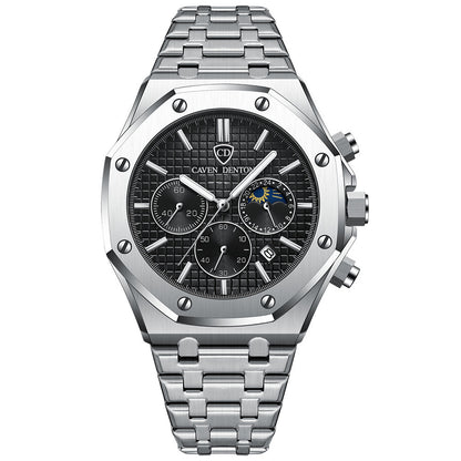 Men's Chronograph Moon Phase Watch