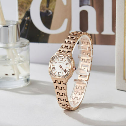 Women's Square Watch – Elegant 3D Dial