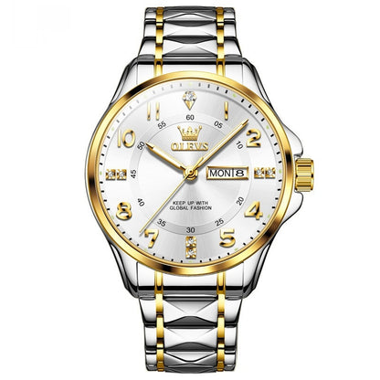 Couple's Quartz Watch – Minimalist Casual & Waterproof