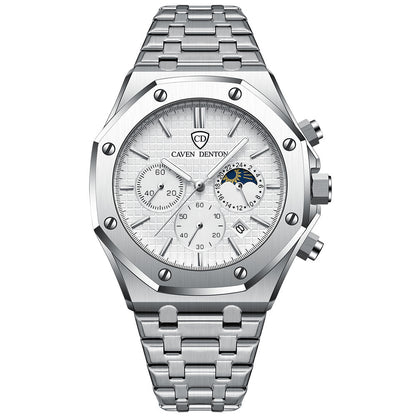 Men's Chronograph Moon Phase Watch