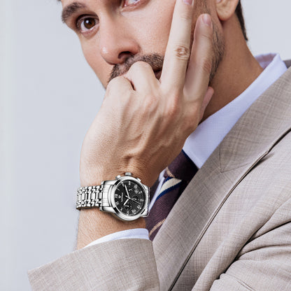 Men's Multi-functional Quartz Watch – Business Casual Style