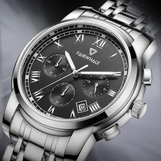 Men's Multi-functional Quartz Watch – Business Casual Style
