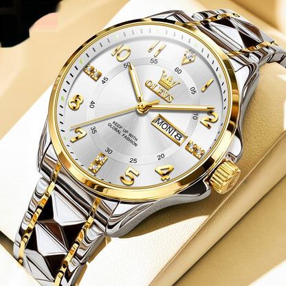 Couple's Quartz Watch – Minimalist Casual & Waterproof