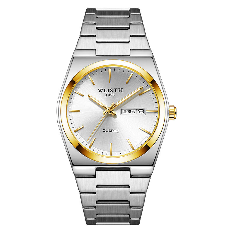 Ultra-thin Men's Quartz Watch – Luminous & Waterproof