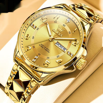 Couple's Quartz Watch – Minimalist Casual & Waterproof