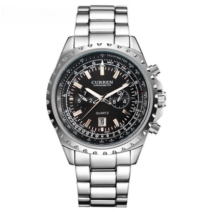 Men's Stainless Steel Quartz Watch
