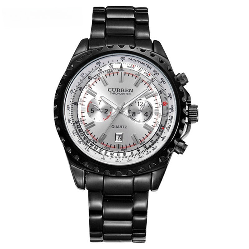 Men's Stainless Steel Quartz Watch