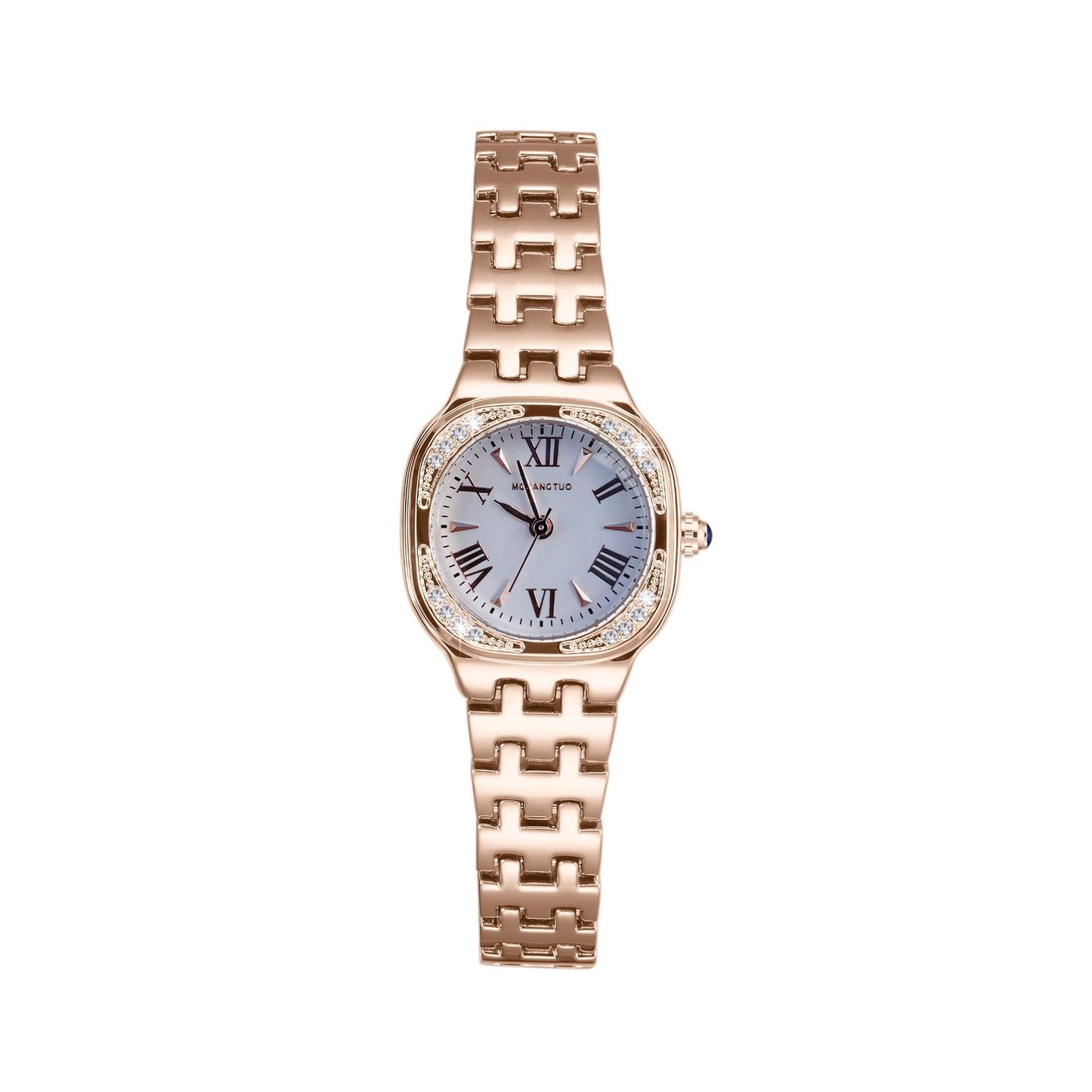 Women's Square Watch – Elegant 3D Dial